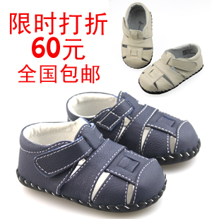 夏季防滑學步鞋女涼鞋軟底6-7-8--1012月真皮嬰兒鞋寶寶鞋涼鞋男在類目 童鞋/嬰兒鞋/親子鞋, 學步鞋/嬰兒步前鞋中 - 來自Buy2taobao.com提供專業的淘寶代購服務