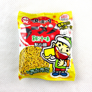  壹号零食台湾小班长嘎嘎叫点心面鸡汁味15g(17g) 味堪小浣熊干脆