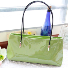 2013 summer new handbag handbag small bag candy colored light leather shoulder bag influx of women casual double package