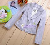 LA2011秋装新款专柜正品 阿依莲风格 韩版淑女修身短外套小外套