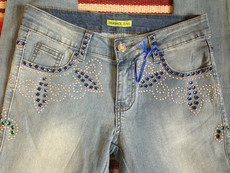 Джинсы женские Франция покупка от Versace