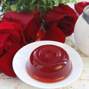  七彩云花 正品 云南特产一家独有 果冻布丁鲜花果冻 玫瑰鲜花果冻