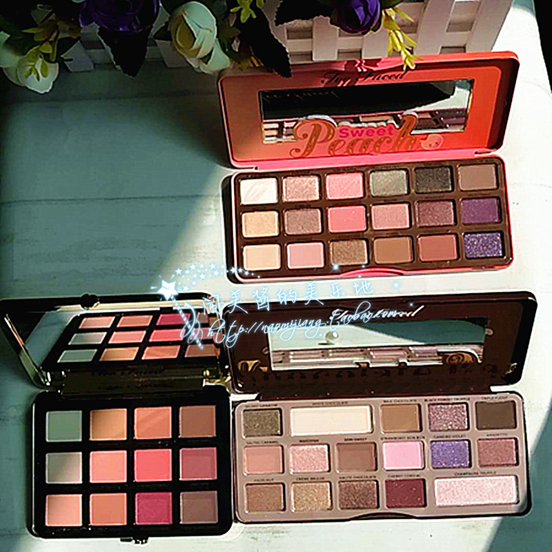 Amoy beauty spot TOO FACED Eye shadow chocolate Peach dish /JUST PEACHY Matte peach discin the Makeup/Perfume/Beauty tools , Eyeshadow category - from Buy2taobao.com to provide professional Taobao agent buy service