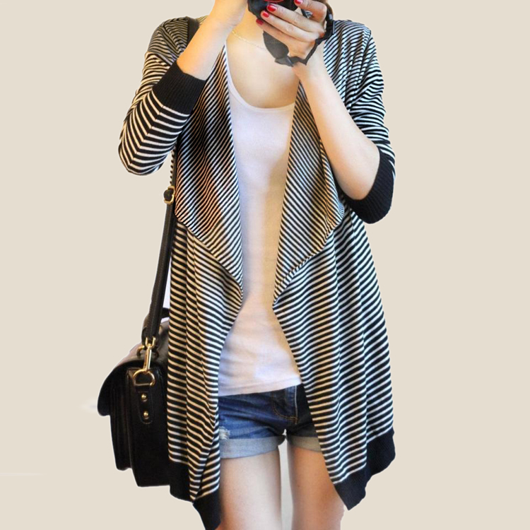 韩版针织开衫针织衫...