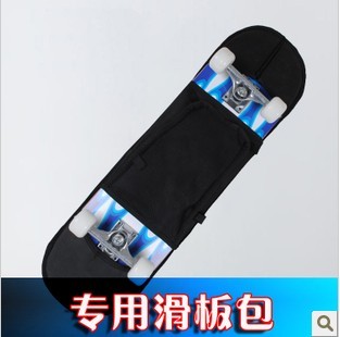 热卖高级黑色无纺布背包滑板专用背包高级滑板背带包双翘滑板包|msdalam kategori sukan/Yoga/kecergasan/bekalan peminat, Skating/Skateboard/Sukan Extreme, peralatan had/Parts, pakej papan selaju - dari Buy2taobao.com untuk memberikan perkhidmatan ejen Taobao profesional membeli