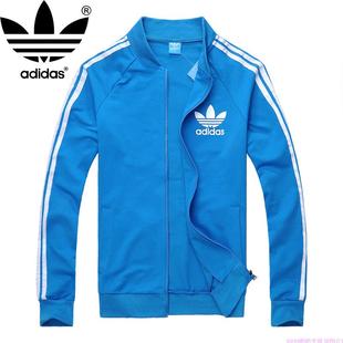  阿迪新款棒球服男女情侣装卫衣棒球衣外套棒球衫春秋韩版外套