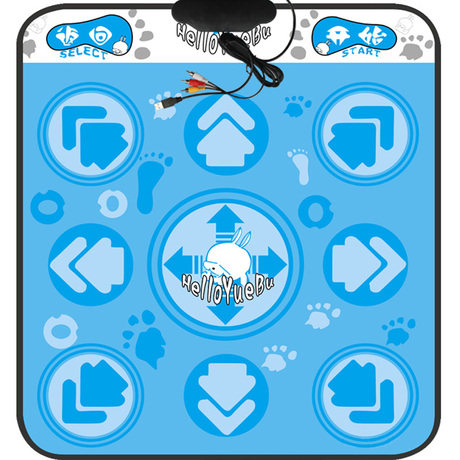 Chinese Yue TV computer dual-use 11MM thickening/two in one dance mat bag-mail weight loss dance