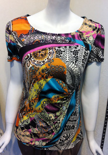 碧丝羽01306女士真丝上衣衬衫专柜正品特价