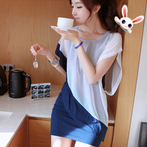 <span class=H>2013</span>夏装连衣裙夏季韩版雪纺裙宽松大码连衣裙女装雪纺连衣裙 女