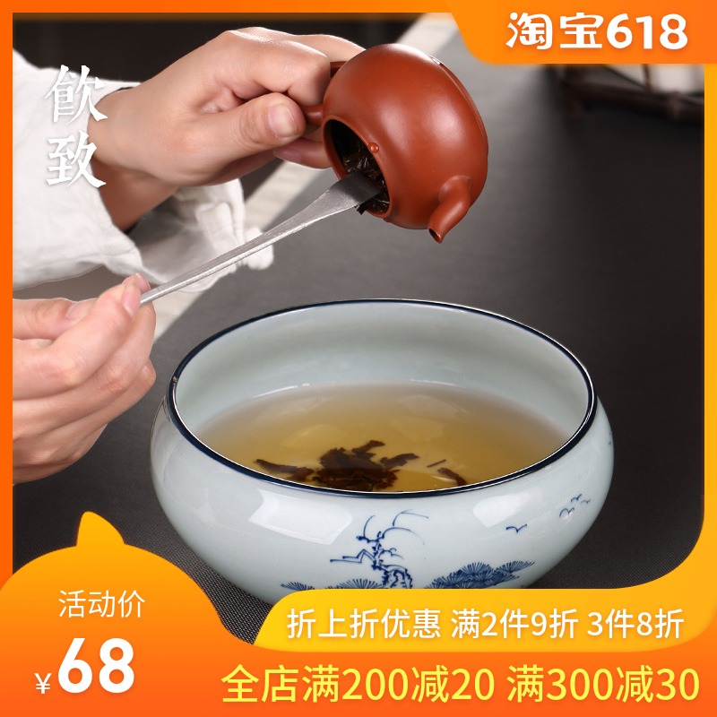 Tea washing Welcome Song ceramics Construction of water Large washing household Teacup Buddhist mood Spittoon Japanese Tea ceremony parts Brush washingin the Tableware , Tea set , Tea/With zero category - from Buy2taobao.com to provide professional Taobao agent buy service