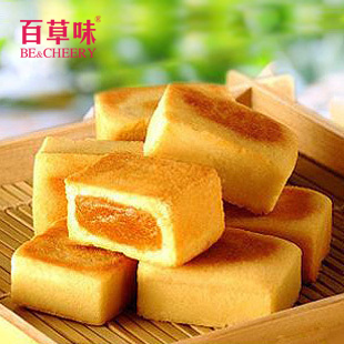  推荐茶点 百草味 零食糕点 台湾特色小吃 凤梨酥300g 12个
