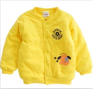  两件包邮冬装童装儿童棉衣男女童宝宝保暖加厚内胆小棉袄家居棉衣