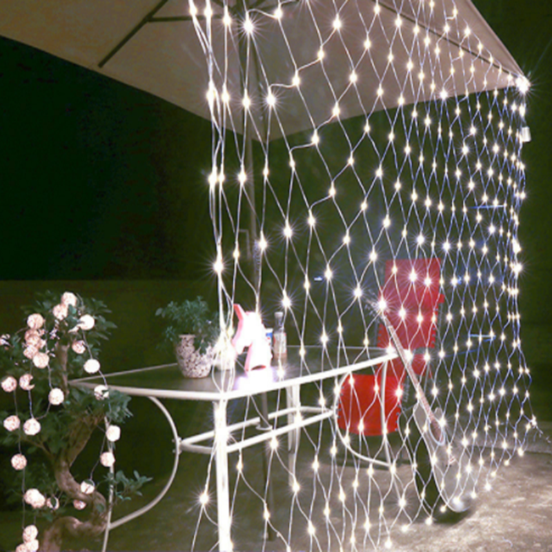 LED Net Lights LED Christmas lights Courtyard Wedding background light 3 meters *3 rice 400 Plug with tail lightsin the Festive supplies/Gift , Decorative lights category - from Buy2taobao.com to provide professional Taobao agent buy service