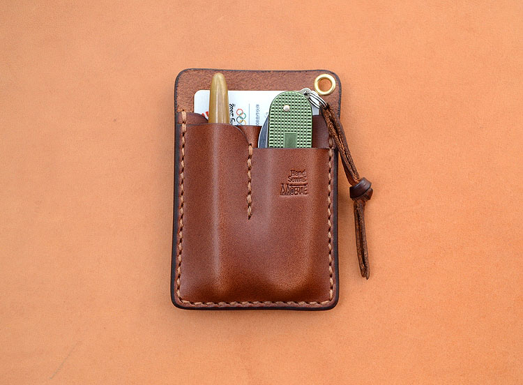 Swiss Army Knife Space Pen Pouch EDC Cow leather Credit card version Moerae AMO's hand seamsin the Sports bag/Outdoor package/Fitting , Storage Kit , Debris bags category - from Buy2taobao.com to provide professional Taobao agent buy service