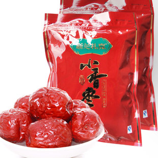  斯兰扎克 和田薄皮小香枣1000g 新疆特产 红枣玉枣子 满96元包邮