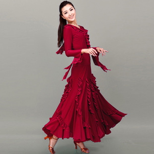 半身裙大摆裙 广场舞裙<em>交谊舞</em>裙 新款裙 拉丁裙