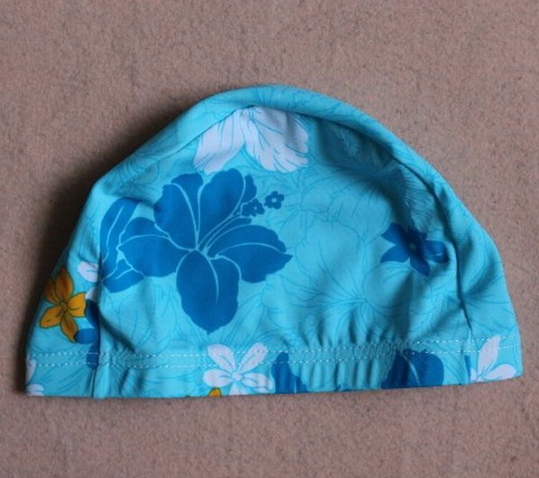专柜正品华黛思游舒适氨纶布帽混色泳帽蓝花色游泳帽承认儿童通用|msdalam kategori sukan/Yoga/kecergasan/bekalan peminat, berenang, Kolam topi - dari Buy2taobao.com untuk memberikan perkhidmatan ejen Taobao profesional membeli