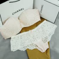 法国意大利内衣大牌性感蕾丝<em>不聚拢</em>欧美<em>文胸</em>内