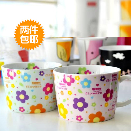 正品 HouseMate 宽口汤杯水杯 韩国创意咖啡杯陶瓷杯子 情侣水杯在类目 餐饮具, 杯子/水杯/水壶, 马克杯中 - 来自Buy2taobao.com提供专业的淘宝代购服务