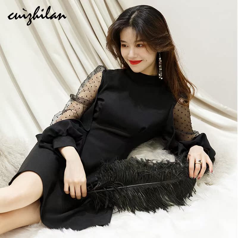 小晚礼服女黑色宴会学生生日派对短款仙气梦幻名媛简单大方连衣裙|ruв категории Женская одежда, Cвадебные платья, платье/вечернее платье - от Buy2taobao.com для оказания профессиональной услуги покупки агента Taobao