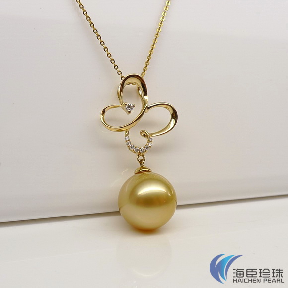 海臣 珍珠定制 18K金钻套装空托坠托耳环托 不含珍珠和链TZT18|msdalam kategori barang kemas/berlian/Emerald/emas, mutiara asli (baru), lain - dari Buy2taobao.com untuk memberikan perkhidmatan ejen Taobao profesional membeli