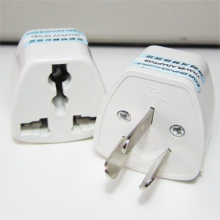 清仓英标旅游插座 两脚转三孔转换插座 3转2 国