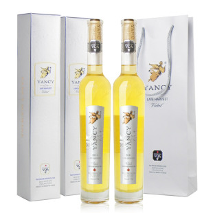  加拿大冰酒 进口红酒 云惜冰白葡萄酒 双礼盒装 VQA