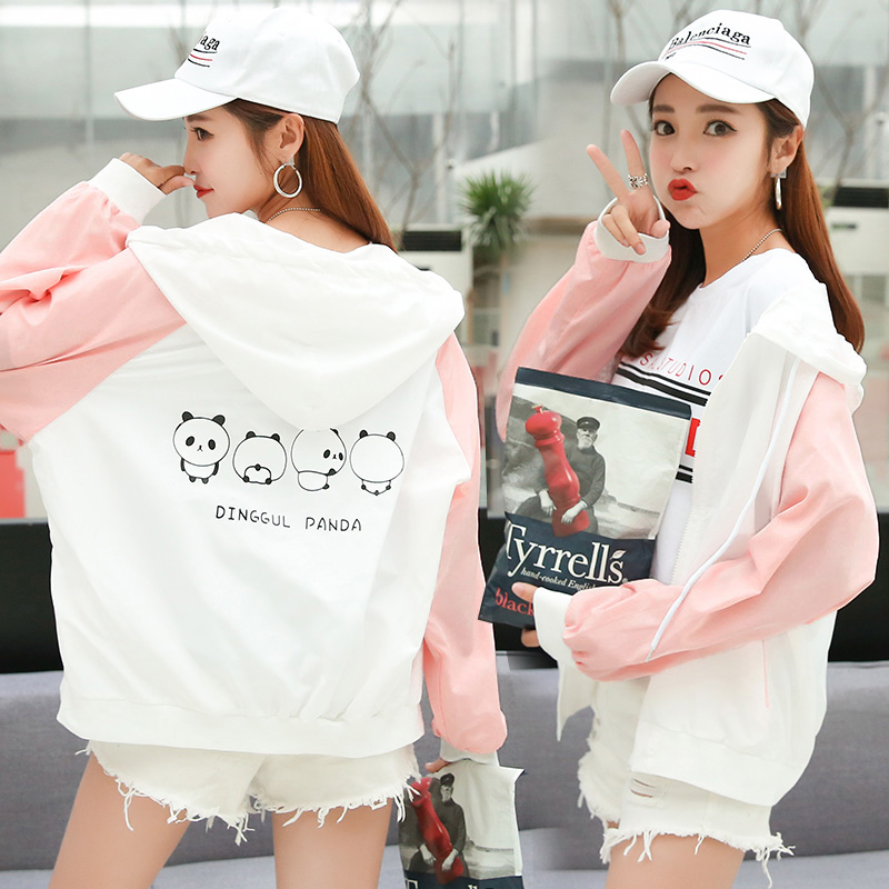 2019 new pattern Sunscreen Thin section Korean Edition student coat Versatile Easy Harajuku mlb fairy clothesin the Children/Baby/Family fitted , Coat/Jacket/Overcoat , Ordinary jacket category - from Buy2taobao.com to provide professional Taobao agent buy service