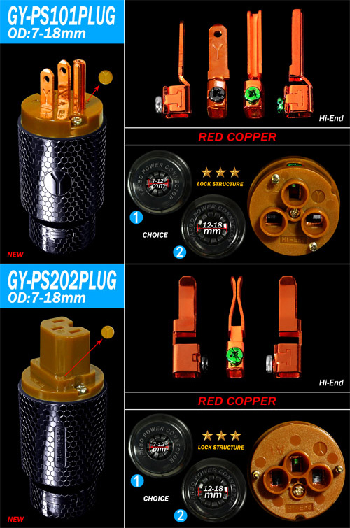 德國雅堡YARBO GY-PS101PLUG PS202PLUG發燒級紫銅美標電源插頭尾在類目 影音電器, 影音家電配件, hifi音響配件, 插頭中 - 來自Buy2taobao.com提供專業的淘寶代購服務