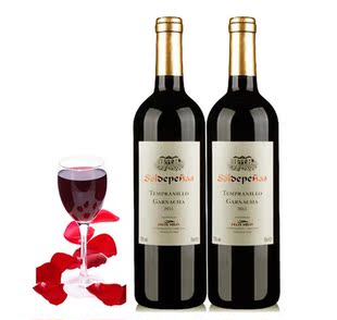  【乐促网】西班牙原瓶进口红酒  欧娜干红葡萄酒  1.5折限量