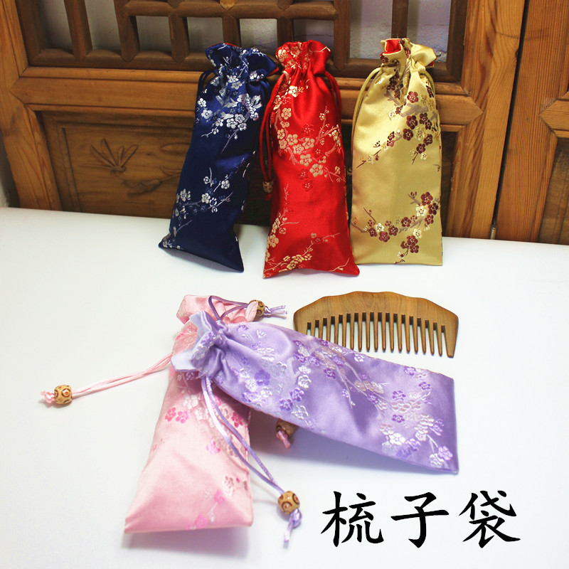 梳子錦袋 木梳布袋 錦緞袋包裝袋錦帶 木梳包裝袋在類目 家居飾品, 家飾軟裝搭配套裝中 - 來自Buy2taobao.com提供專業的淘寶代購服務