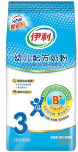  【超低价+整箱包邮+日期】伊利普装3段400克奶粉袋 刮物流码