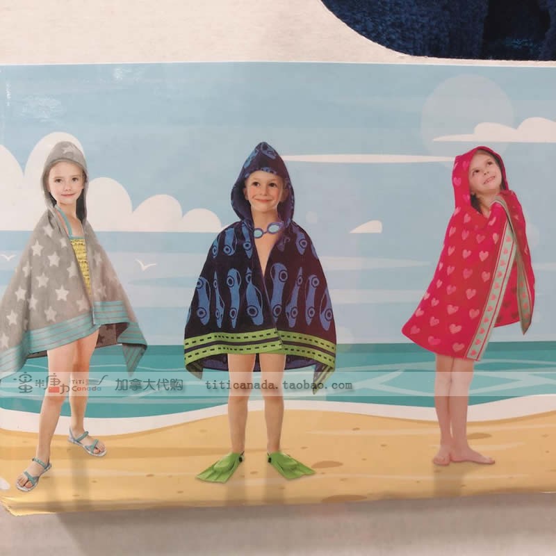 children Cap cloak Bath towel towel Sandy beach Bath towel Canada Agency purchase 127*61cmin the Home Daily , Towel/Bath towel/Bathrobes , Bath skirt/Bathrobes/Bathrobe category - from Buy2taobao.com to provide professional Taobao agent buy service