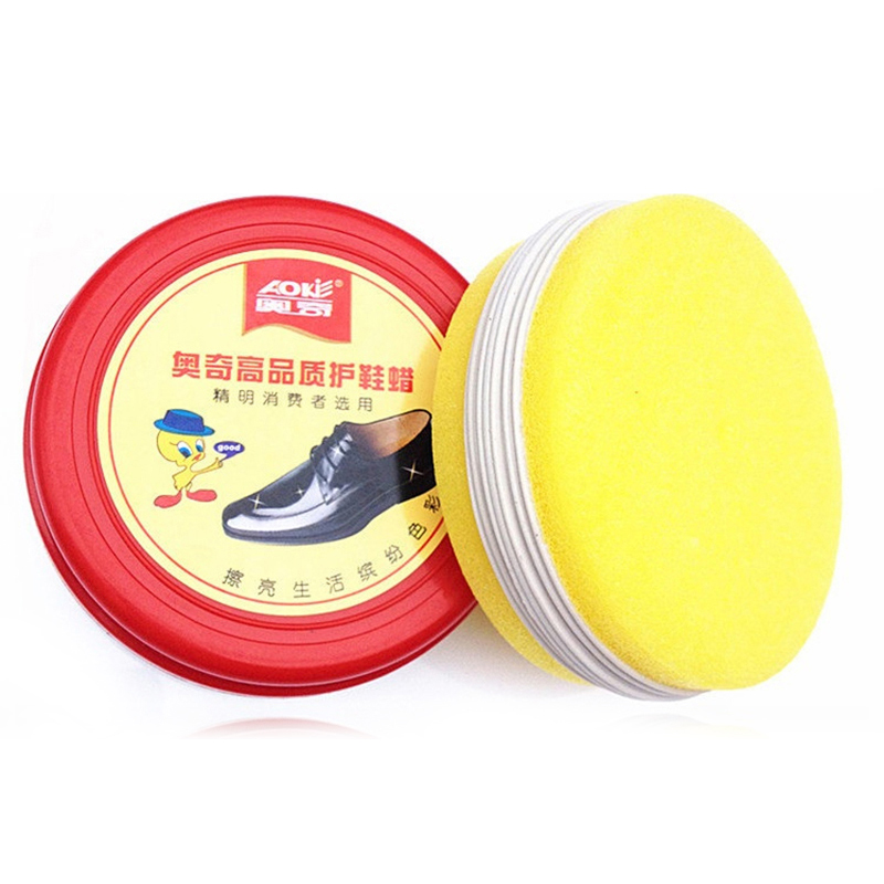 包郵正品無色鞋油海綿鞋刷鞋擦鞋蠟皮革上光保養油雙面增亮清潔膏在類目 居家日用, 鞋用品, 鞋刷/鞋擦中 - 來自Buy2taobao.com提供專業的淘寶代購服務