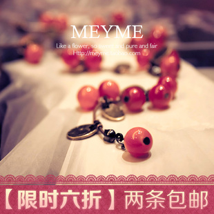 韩国<em>韩版</em>复古大<em>红色</em>本命年饰品 衣服挂饰<em>挂件</em>