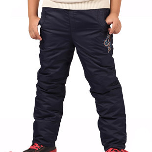  新款宝宝儿童羽绒裤子男童裤反季特价可拆内胆正品清