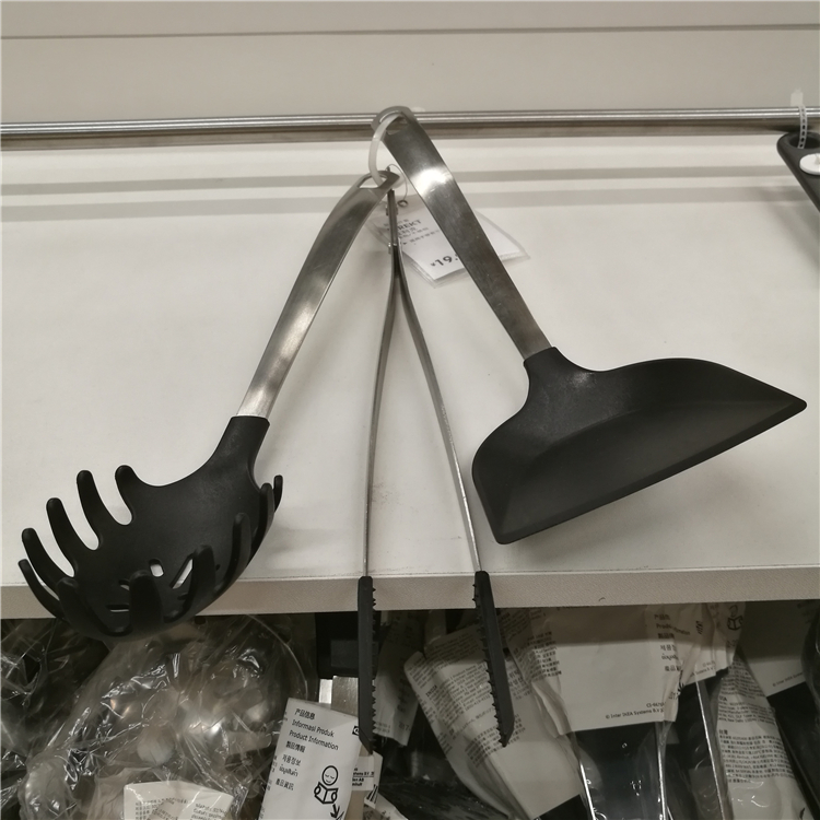 【IKEA宜家国内代购】 戴利克 厨具用具3件套, 黑色, 不锈钢特价在类目 厨房/烹饪用具, 烹饪用具, 烹饪勺铲, 全套勺铲中 - 来自Buy2taobao.com提供专业的淘宝代购服务