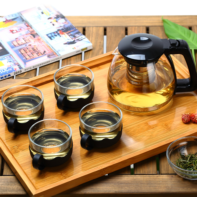 Green Apple Heat high temperature Glass teapot scented tea Kung Fu Tea filter Tea household kettle Teapot tea setin the Tableware , Tea set , Teapot category - from Buy2taobao.com to provide professional Taobao agent buy service