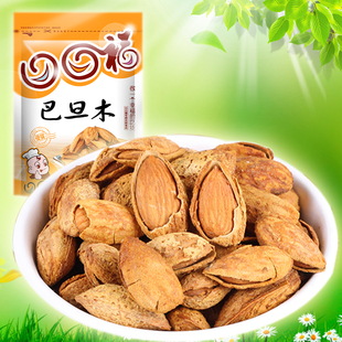  4袋包邮 口口福-薄壳巴旦木 纸壳杏仁特价零食奶香味 新疆特产200