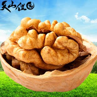  12年新货 万人推荐 新疆薄皮核桃 大核桃 生核桃  500g