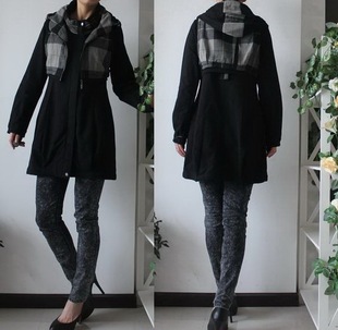 <em>淘宝网</em>ANNOTATE注释 两件套格子<em>马夹中长</em>全