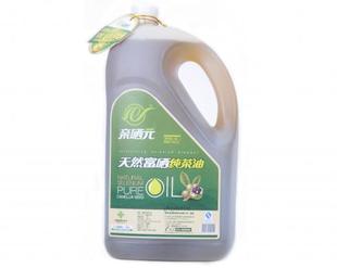  富硒油 纯茶油 纯茶果油 食用油 调味油 亲硒元茶籽油5L 绿色油
