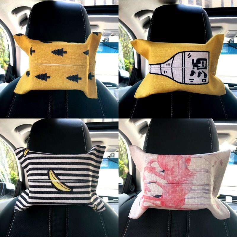 車載椅背紙巾盒 汽車用座椅靠背挂式布藝抽紙盒紙巾袋扶手箱在類目 收納整理, 家庭收納用具, 收納套, 紙巾套中 - 來自Buy2taobao.com提供專業的淘寶代購服務