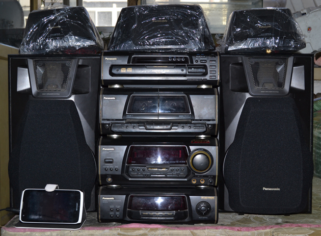 panasonic stereo speakers