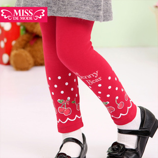  绿盒子童装 摩登小姐 女童打底裤 儿童加厚打底裤 春装新