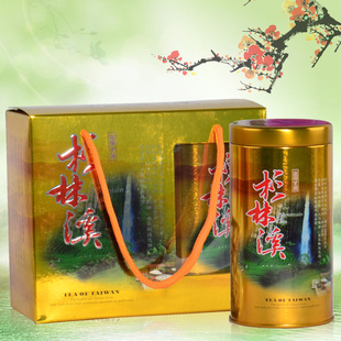  新茶 台湾杉林溪茶 冻顶乌龙茶 高档特级高山茶 原装进口茶叶礼盒