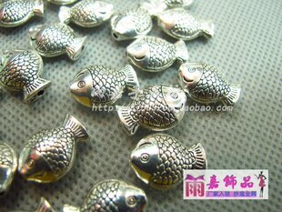  配件之家 diy手链饰品配件手工材料批发藏银金鱼配件串珠材料正品