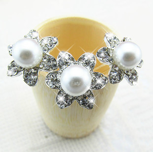  新娘结婚头饰发钗珍珠U型发簪子头饰厂家直销批发