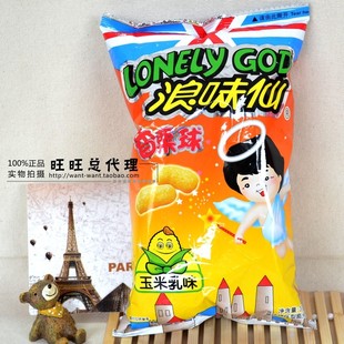  旺旺 膨化  浪味仙 玉米乳味 香粟球 37g