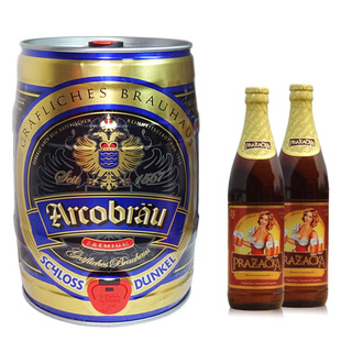  德国进口啤酒 阿科博皇家伯爵黑啤酒 5L桶装 送2瓶欧洲经典啤酒